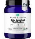 Ora Organic Vegan Protein Powder - 23g Plant Based Pea Protein + Superfood for Women and Men - Neslazené & Neochucené - 20 Služeb, No Erythritol, Keto- Friendly, Gluten- Free, Paleo, Soy- Free
