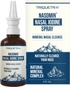 Nasomin ® jód Nasal Spray - Cleanses & Refreshes your Nasal Passages - jód & Fulvic acid Blend - 150 + Uses Per Bottle - 100% přírodní minerální formule - (2 oz. Bottle + Nasal Sprayer)