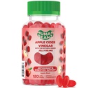 Jablečný ocet Jelly Bean Gummies s matkou a zázvorem, vegetariánské dietní doplňky pro muže a ženy, stravovací zdravotní podpora, 120 Apple Blast Jelly Fazole, Kosher
