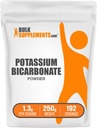 BulkSupplements.com Draslík Bikarbonát Powder - Draslík Bikarbonát Potravinový stupeň, Minerální dodatek - 1.3g per Serving, 250g (8.8 oz) (Balení po 1)