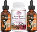 1500 MG Liposomal Active Hexose Související doplněk 120 SoftGels Bundle s 2000 MG Liposomal Houbový Komplex Kapky 60 Služeb