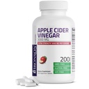 Bronson Apple Cider ocet 3000 MG per Serving Extra Strength - Non- GMO, 200 Vegetariánských tablet