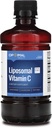 Lipozomální vitamín C tekutý - 1250mg - Optimální absorpce - Výkonný doplněk antioxidantu a imunitní podpory
