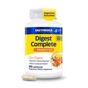 Enzymedica, Digest Complete + Probiotika, Full-Range, Everyday Enzymy s 800 milionů CFU Aktivní kultury na kapsli, 90 Kapsle