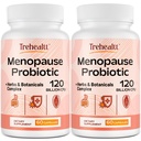 Menopauza doplňky pro ženy, 120 Miliarda CFU probiotické, 13- in-1 Byliny & Botanicals Komplex, pro Hormon Menopauza, Hot Flashes, Noční poty, Mood Swings, Spánkové poruchy, Vegan, 120 Caps