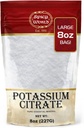 Pikantní Světový kalium Citrát Powder 8 OZ - čistý, Vegan, Potravinová třída, Bulk doplněk draslíku