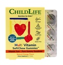 Dětský život ESSENTIALS Děti Multivitamin SoftChew Gummies - Děti Vitamíny, Multivitamin pro děti, Multivitamin Gummies, Hoddler Vitamíny, Děti Žvýkací vitamín, Cukr zdarma - Přírodní Orange, 27 Tablety