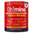 Mino Essential Amino Acids Dodatek. Berry Blast, Stimulant- Free Powder. Všech 9 EAA, BCAA a Perfektní Amino pro cvičení, Amino Energy, a Building Muscle, a Recover Faster.