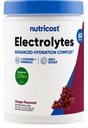 Nutricost Electrolyte Complex Powder (60 Servings, Grape) - Hydratační doplněk Drink Mix s vitamíny a minerály