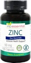Zinek 50mg, imunitní podpora a antioxidant dodatek 100 Kapsle - Gluten zdarma a non-GMO