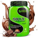 Druh Nutriční izolace syrovátkový prášek, 100% syrovátkový izolát pro budování svalů, 27,5g protein per Scoop, No Cukr & Nízký tuk (Čokoládové mléko, 22 Podání)