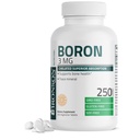 Bronson Boron 3 MG Chelated Superior Absorpce Podporuje Kostní zdraví Stopy Mineral, Non- GMO, 250 Vegetariánské tablety