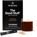 Pro Wellness The Good Stuff Performance - Coffee Booster CLAS124; Collagen + MCT Powder Supplement with L- Theanin and Antioxidants for Jitter- Free Energy & Stamina CLAS124; Non- Dairy, Keto- Friendly, 30 Servings