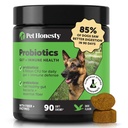 Pet Upřímnost Probiotika pro psy pro příležitostné Průjem & Bowel podpora, Dědičné Enzymy s Prebiotika pro Gut zdraví pro psy, Imunity Health & Itch Relief (Duck 90 ct)