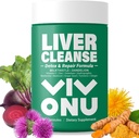 VivoNu Milk Thistle Silymarin & Dandelion Root Health Support, Antioxidant Support, Detox (60 tobolek / 1 lahvička)