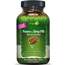 Irwin Naturals Power to Sleep PM - 120 Liquid Soft- Gels - s melatonin, GABA, Ashwagandha, Valerian Root & L-Theanine - 60 Služeb
