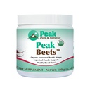 Peak čisté a přírodní Peak Organic Fermented Beets - Organic Fermented Beet Powder Superfood Drink Powder - Doplněk oxidu dusnatého Podpora normálního krevního tlaku