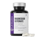 LES Labs Magnesium Glycinate - Podporuje Restful Sleep, Heart Health, Stress Relief, Metabolismus, Nerve a svalové funkce, Jemně na trávicí systém - Non- GMO dodatek - 120 Kapsle