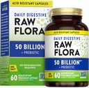Nature 's Truth Raw Flora Probiotic s Prebiotika 124; 50 miliard CFU 124; Denní stravitelné kapsle 124; Vegetarian & gluten zdarma doplněk pro muže a ženy