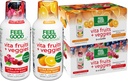 FeelGood Superfoods Vita Fruits a Veggies Imunite Support Shot doplňky, 25 Organic Fruits and Veggies, Připravený pít Imunity Booster, Orange and Fruit Punch Flavor, Combo Pack 20