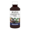 Hostitel Defense Elderberry Plus Syrup - Imunitní, Respirační a Lung Supplement * - Liquid Houby Supplement with Turkey Tail, Reishi, Agarikon & Chaga * - 4 fl oz (12 Servings)
