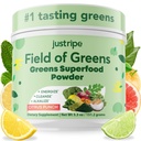 Pole zelených Superfood Powder with Organic Spirulina, Chlorella, Beet Root Powder - Bacillus Coagulans Probiotic, A Plant- Based Mix Supporting Gut Health, Imunity, Bloom to Health, 28 Scoops (1)