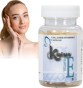 KIOCARE-Vitamin E Oil pro péči o pleť obličeje, vitamín E Oil-Vitamin E Capsules- Facial Skin Care Products- Face Care- Vitamina E para la Cara-Anti Aging- Aloe Vera- Face Oil a Sérum pro ženy
