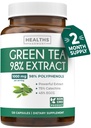 Extrakční kapsle EGCG Green Tea Extract Capsules - Super High Potency Green Tea Pills Antioxidant Rich Formule Balený polyfenoly Katechiny & EGCG - 500 mg per Capsule - Non- GMO & Made in the USA (2 Měsíční dodávka)