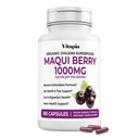Vitapia Maki Berry 1000mg - Maki Berry Powder Supplement - Vegan Friendly, Non-GMO a gluten- Free - 180 Veggie Kapsle