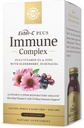 Solgar Ester- C Plus Imunitate Complex -120 Softgels, 24- hodinová imunitní podpora, podporuje horní respirační zdraví - Plus D3, zinek, Elderberry & Echinacea - Non- GMO, Gluten Free, Dairy Free - 60 Služeb,