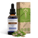 Tajemství Tribe Thyme Alcohol- Free Liquid Extract, tymián (Thymus Vulgaris) Sušený listový doplněk tinktury (2 FL OZ)
