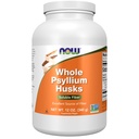 Nyní Potraviny doplňky, Celý Psylium Husks, Granule, non-GMO projekt ověřený, Soluble Fiber, 12- Ounce