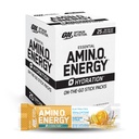 Optimum Nutrition Amino Energy Plus Hydration Packets, On- TheGo Caminene Stick Packs, Surfside Citrus, 25 Count