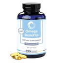 PRN DE Omega 3 Dodatek - 240 Softgels, 60- denní dodávky - rTG Omega 3 mastné kyseliny s 1680mg EPA, 560mg DHA & Vitamin D pro pleť, kloub, oko a srdce zdraví