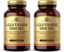 Solgar L- glutamin 1000 mg, 60 tablet (balení po 2 tabletách) - Přírodní muscle Food - Promotes Gastrointestinální (GI) Zdraví - Podporuje zdraví mozku - Non- GMO, Vegan, gluten Free, Kosher - 60 Celkem Služební cesty