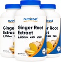 Nutricost Ginger Root Extract 550mg, 240 Kapsle (3 Lahve)