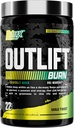 Nutrex Outlift Burn Pre- Workout Dodatek pro energii, Focus & Endurance 124; Izolate, L-Citrulline, Beta-Alanin & Caffeine 124; Termogenní vzorec pro výkon (22 Služeb, Maui Twist)