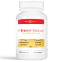 Mozková bilance B: Methylovaný multivitamin - Komplexní neurobalanční vzorec B - Methylfolát podporuje mood. Mysl. Paměť - 60 Veganských tobolek