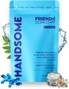 Handsome, Marine Collagen Tablety Enhanced s Aloe Vera, Hydrolyzované kolagen doplňky pro muže, 60 Kapsle na Pouch