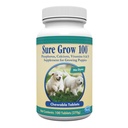 Petag Jistě Grow 100 - Promotes Optimal Bone Development in Puppies Osm týdnů a starší - s vápníkem, fosfor, a vitaminy A & D - 100 žvýkací tablety