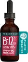 Freshfield Naturals B Complex Drops: B12, B2, B3, B5 a B6, Vegan- Friendly Liquid Formule, Enhanced Absorpce 124; 1200 mcg methylkobalamin 124; Energize, Elevate Mood, a Support Heart Health
