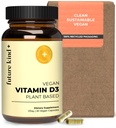 Budoucí Vegan Vitamin D3- 2500 IU Plant- Based Supplementary for Cell & Immunication Support - Sugar- Free, Licen- Based Vitamin D (30 Softgels in Glass Bottle)