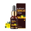 Tribulus Terrestris Liquid Drops TTT-120 Tribulus Extract 124; 3. strana Lab Testováno 124; pro obnovu a využití - 1 FL.OZ (40 Služeb) se saponiny a flavonoidy, Alkohol- Free Liquid koncentrát