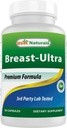 Nejlepší Naturals Breast- Ultra zvětšení prsou pilulky 90 Kapsle (90 Počet (balení po 1))