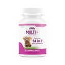 Zdraví prodloužení Lifetime Multivitamin a minerální tablety pro psy a štěňata, 180 Tablety - imunitní, Digestion, Společná podpora, Coat & Skin Health