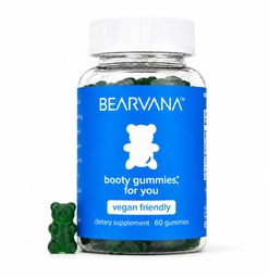 BEARVANA Peach Support Gummies for Women CLANE124; Bylinné doplňky s 9 Botaniky včetně Maca Root, Fenugreek & Ginger CLANE124; Essential Vitamíny CLANE124; Berry Flavor CLANE124; 60 Gumy