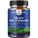 Natures Craft Saw Palmetto pro muže s Beta Sitosterol - Saw Palmetto Extract Prostate Health Supplement pro muže Kontrola močového měchýře a podpora prostaty - Obnova vlasů Dodatek