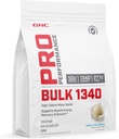 GNC Pro Performance Bulk 1340 Mass Gainer Protein Powder, 50g, Gluten Free, Syrovátka, Creatine, BCAA, 3. strana Testováno, Muscle Recovery & Growth, Mikronutrients, Vanilla Ice Cream, 9 Servings