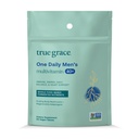 True Grace Men 's 40 + One Daily Multivitamin Fermented Minerals, Organic Adaptogens & Housms Cell Body Balance Imunitation, Endurance, Bone & Heart Supplement - Non- GMO - 90 Vegetariánské tablety