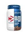 Dymatizujte Elite 100% syrovátkový proteinový prášek, čokoláda, 25g proteinu, 5,5g BCAA, méně než 140 Cal., gluten zdarma, 3g karb, 2g cukru, 3g tuku (25 Služeb)